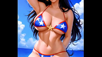 Preview 3 of Mikki B Webcam Vids - Mujer Maravilla y sus encantos