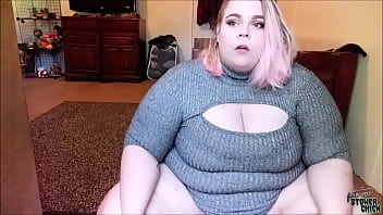 Preview 3 of Mallu Riding - BBW Feedee over eats lots of hamburgers and burps