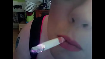 Preview 4 of Xnxx Seel Xxx - BBW Tina Snua Chain Smokes Filterless Gauloise Cigarettes - Smoking Fetish