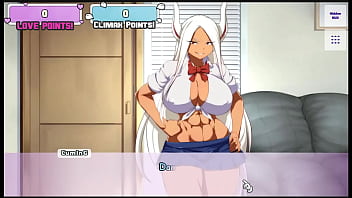 Preview 3 of Bride Cheat Last - Waifu Hub S7 - Rumi from MHA [ PARODY HENTAI Game ] Ep.1 sucking blowjob bunny !