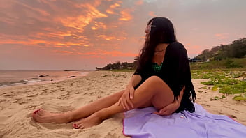 Preview 3 of Interview 3xxx Videos - Sexy beauty girl. Chasing sunsets,  beach vibes,  and pure joy!