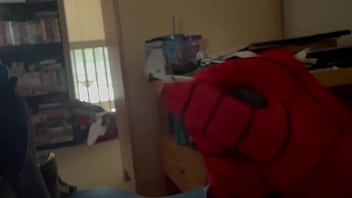 Preview 3 of Ptqleztfoltmt Fvpo Ysjyp - Jerkin off in my Spider-Man costume