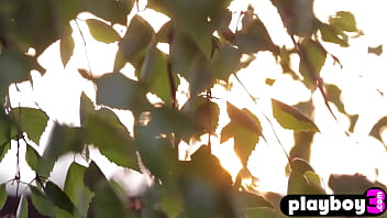 Preview 1 of Sleeping Granny Feet - All natural MILF babe Katya Clover posed outdoor and exposed amazing body