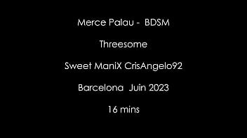 Preview 1 of Free Beat Up - Trailer 2 - Trio Studio BDSM Merce Palau Cris Angelo Sweet ManiX - Short Scene 16 min - MILF BDSM CREAMPIE