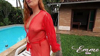 Preview 2 of Lesbian Pussy Rub Pussy - Madrasta d&aacute_ uma li&ccedil_&atilde_o na enteada que s&oacute_ quer saber de funk - Emme White e Lis Xxx