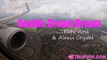 Preview 1 of 100man Gangbang Your Wife - Double Cream Dream Alexis Crystal,  Katy Rose