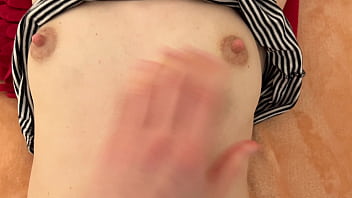 Preview 2 of Hell Liking - Husband Cumming in my Panties and Pulling them up
