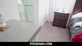 Preview 1 of Grandpa Bondage Teen3 - PovMama - I just cant help but fuck my horny stepmom even in my bedroom