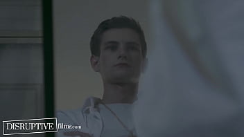 Preview 3 of Group Sex Shemale Party - Conflicted Christian Twink Runs Away,  Has First Gay Sex With Older Man - Trevor Harris,  Pierce Paris - Disruptive