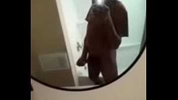 Preview 2 of Ass Fingering Twins Virgin - Stroke quickie in the bathroom quick three