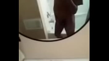 Preview 1 of Ass Fingering Twins Virgin - Stroke quickie in the bathroom quick three