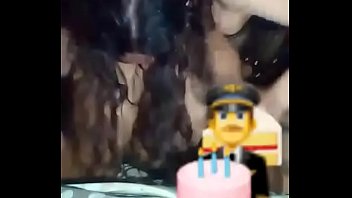 Preview 2 of Big Kasisng Fuking - RUBBING MY CUM ON HIS BUM AND GIVING HIM A MASSAGE,  ARMY DADDY DOESNT KNOW MY JIZZ ON IT