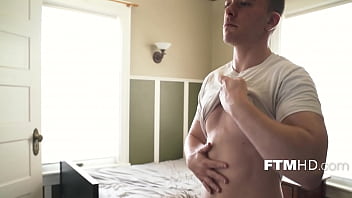 Preview 1 of Zkmbies Sex - FTM Twink Gets Stepdad&#039_s Adoration &amp_ Dick | FTMHD