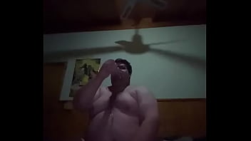 Preview 2 of Jfaavsuyf - Chub gags on dildo