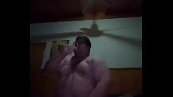 Preview 4 of Jfaavsuyf - Chub gags on dildo