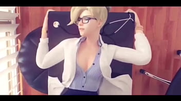 Preview 3 of Dad Ande - Ange se fait bien baiser ! Overwatche