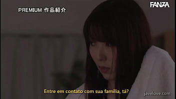 Preview 3 of Blindfolded Bi Foursome - Sozinhos na chuva depois da aula (Legendado) Yui Hatano