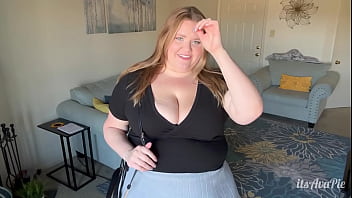 Preview 1 of Alexa F6x - BBW secretary EARNS promotion with cream pie and facial