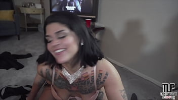 Preview 1 of Indain Xh Video - Phoenixx Starr The Glizzy Gobler Swallows Two Dicks