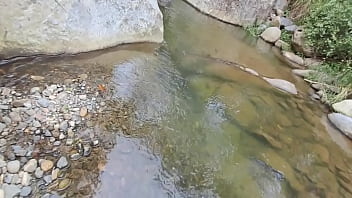 Preview 3 of Pain Anal Fat Tits - FOLLADA EN EL BOSQUE CON VECINO HETEROSEXUAL