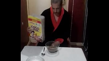Preview 1 of A School Story - morning breakfast with a surprise twist