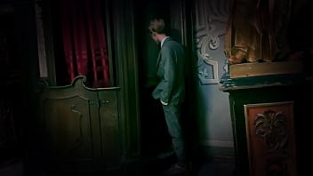 Preview 1 of Big Cock Caught - Preacher and Parishioner (Casey Donovan &amp_ David Gallagher)