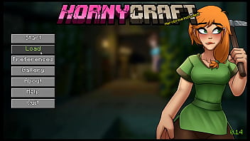 Preview 1 of Gay Boys Lesbians - HornyCraft [ Parody Hentai game PornPlay ] Ep.39 Giant yoga pants thighjob