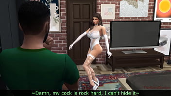 Preview 2 of Youporno De Maduras Nalgonas - Stepmother seduces her stepson after seeing his big black cock