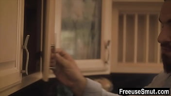Preview 1 of Cathleen Precious - Stepdaughter gets freeused for stepfather&#039_s debts