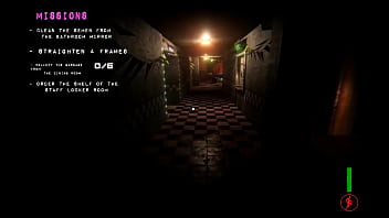 Preview 3 of De 12 Aos - Fap Nights At Frenni&#039_s Night Club [ Hentai Game PornPlay ] Ep.12 peeping the naughty girl masturbating in the toilet hole
