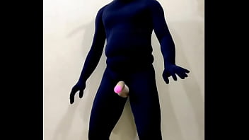 Preview 2 of Nice Ppussy - Zentai Human puppy slave