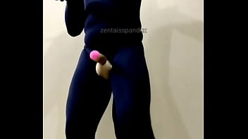 Preview 4 of Nice Ppussy - Zentai Human puppy slave