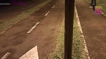 Preview 2 of Em Familia Brail - ESPOSA DO DELEGADO FOI PEGA DANDO PARA UM DOTADO NA RUA DE GOIANIA