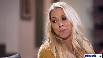 Preview 1 of Emily Bult - Big boob stepmommy licks stepdaughters pussy