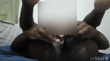 Preview 4 of 27 Years Lady Porn Sex - Estimulando a pr&oacute_stata - Amante Negro