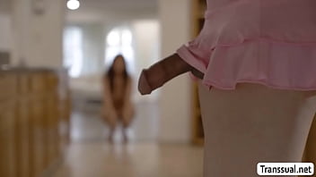 Preview 1 of Nigro Doctor Sex - Big tits GILF Syren De Mer analed by TS Ariel Demure