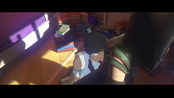 Preview 1 of Teens Alat - Korra sucking mantis dick in Fortnite