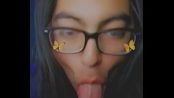 Preview 2 of Shelby Homemade Amateur - Sucking dildo