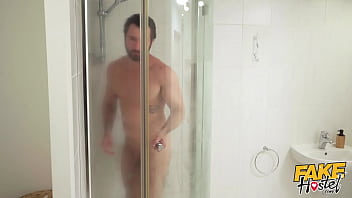 Preview 1 of Curvy Teen Ass To Mouth Anal Hd - Fake Hostel - Big ass latina teen and skinny Italiano babe get into fun threesome with German guy