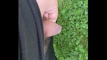 Preview 2 of Mom And Teenest Son - I peed in my backyard