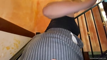 Preview 1 of Indan Local Fucking - Horny blonde wife sucks cock and takes it up the ass