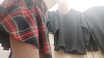 Preview 1 of Rod Full Fun - FORBIDDEN!!! fitting room with a spycam