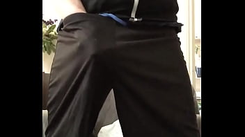 Preview 3 of Mom Body Massg - Playing in boots and footies