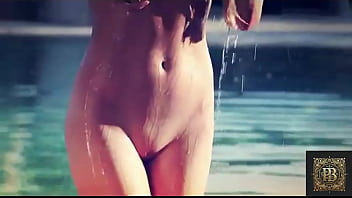 Preview 3 of Big Tit Amateur Cum In Mouth - Swimming pool Solo Naked