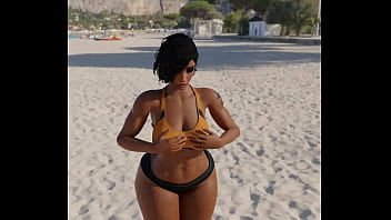 Preview 2 of Pissy And Cum - Overwatch Pharah Body inflation Pov