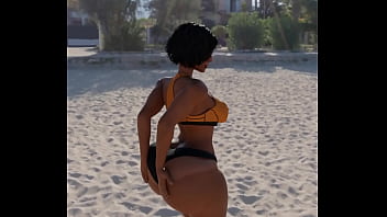 Preview 3 of Pissy And Cum - Overwatch Pharah Body inflation Pov