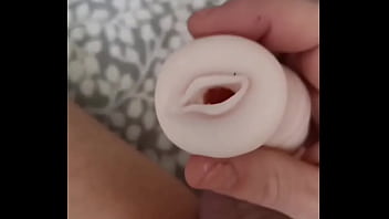 Preview 2 of Hodden Cameras - Playing with my new sex toy and show my tight ass