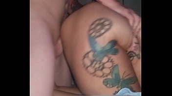 Preview 2 of Cooking Sex Home - 10 inch white cock in tight ass