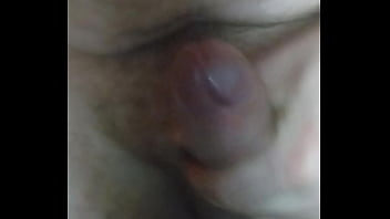 Preview 2 of Cam On Small - Chub bear jerks uncut cock and cums.