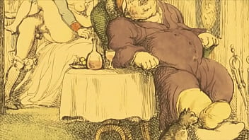 Preview 3 of Ten Grills And One Boy - vintage erotic drawings